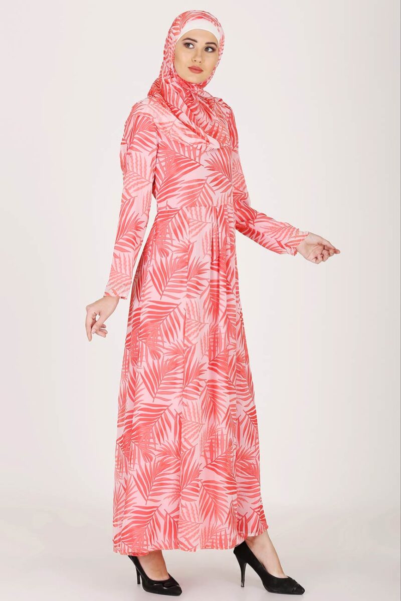 Modest stylish print abaya