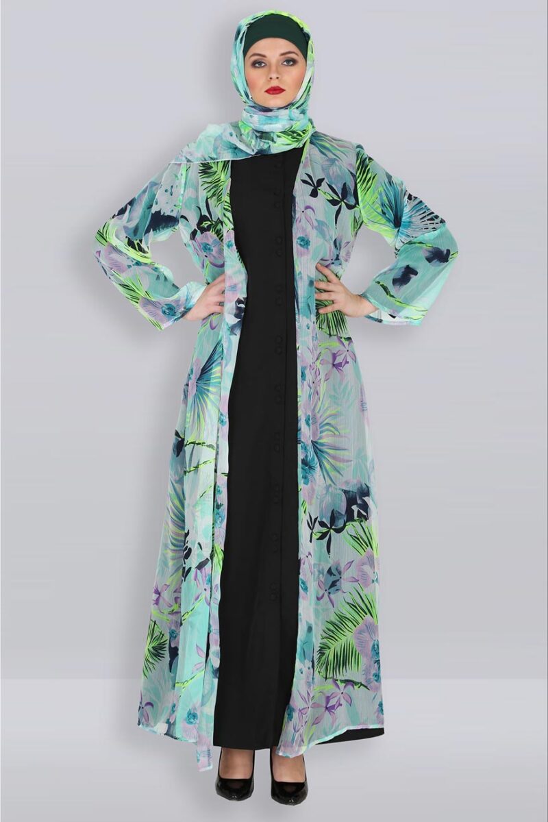 trandy elegant muslim shrug