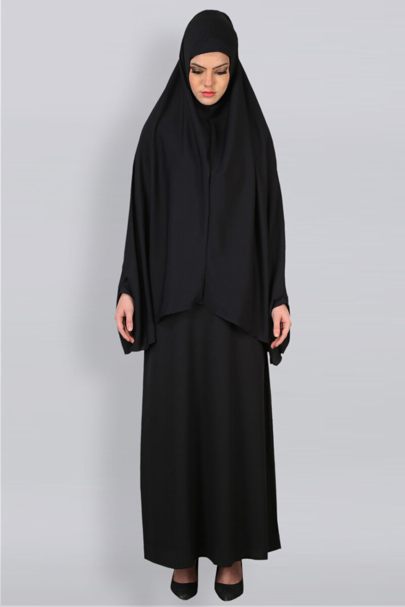 Beautiful Stylish Black Khimar