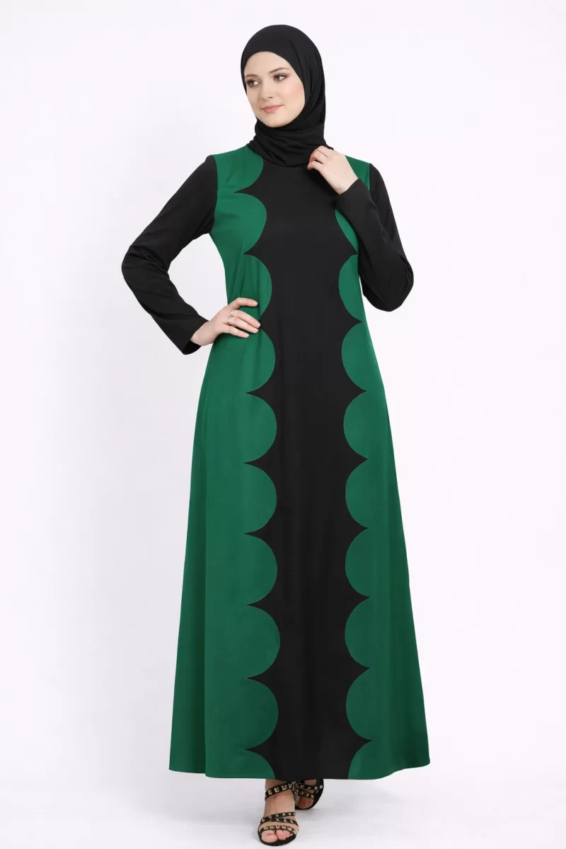 GO GREEN POP OUT THUMB ABAYA