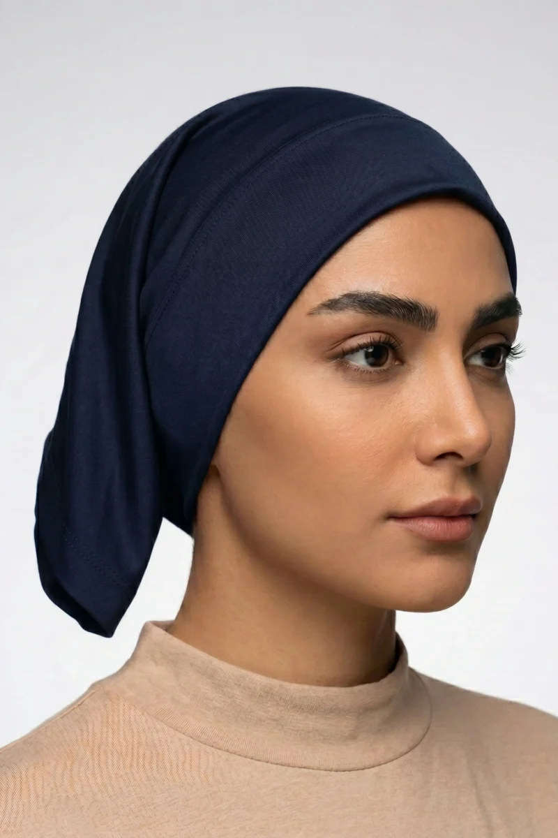 HIJAB BLUE BOTTLE CAP