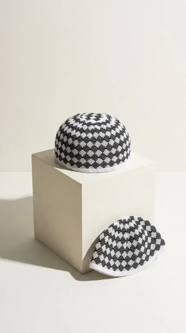 NAMAAZ WHITE PRAYER KUFI