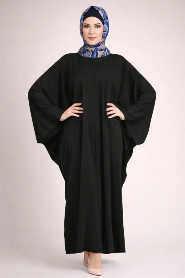 SIMPLE EVERYDAY KAFTAN in Olive color