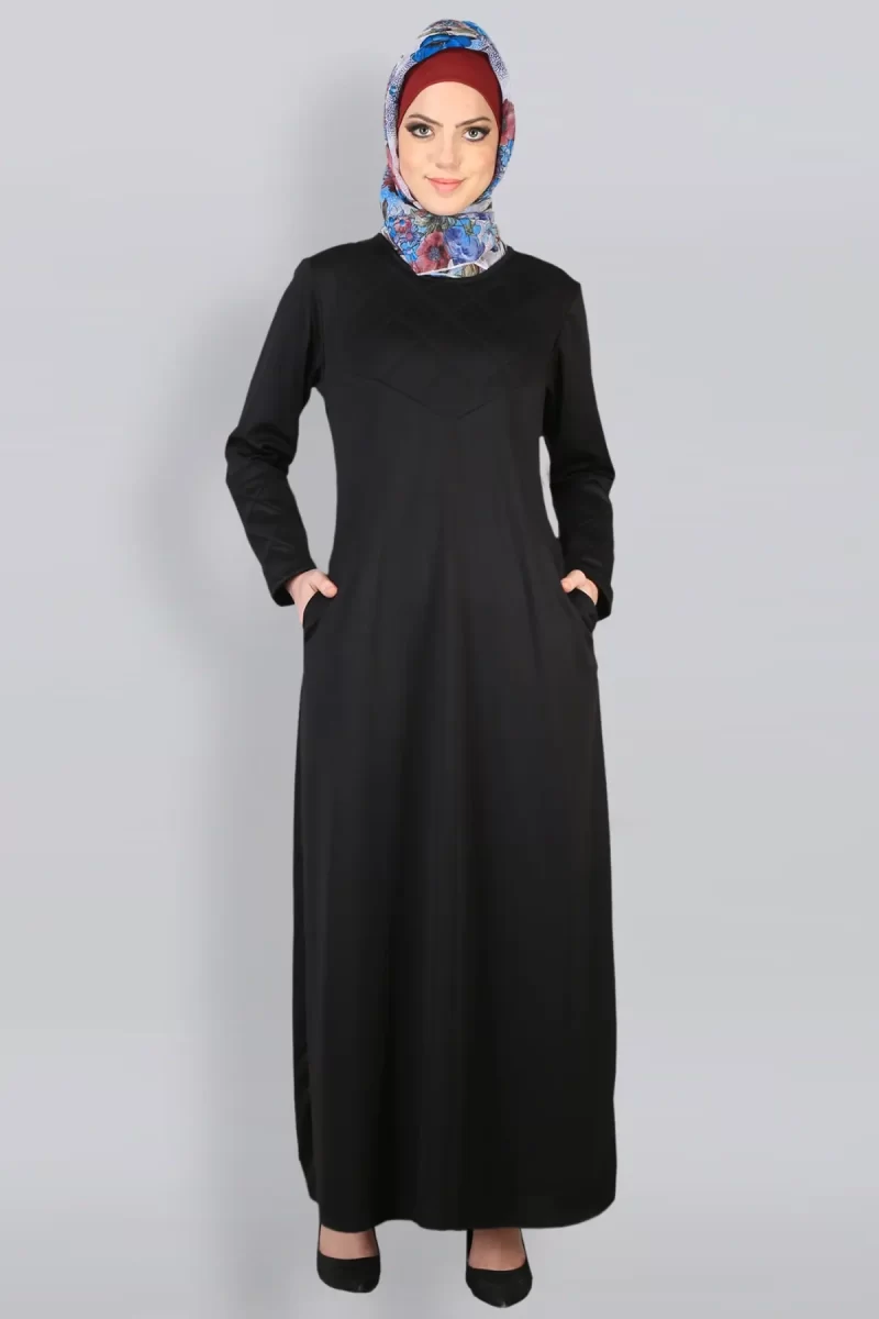 fashionable-branded-foam-black-abaya