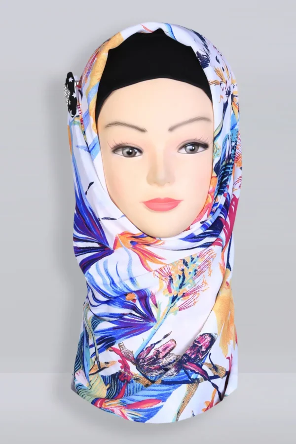 JUNAID FLORAL HIJAB