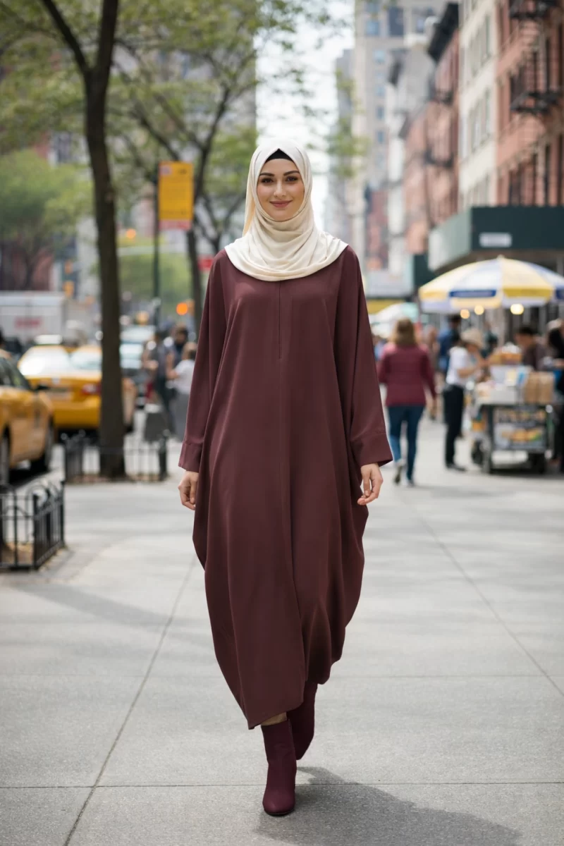 CLASSIC KAFTAN- Dark Purple