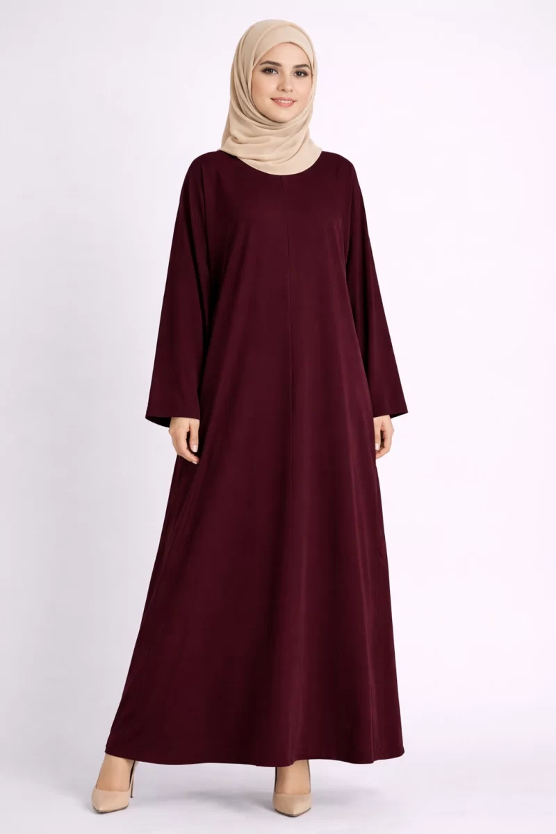 CLASSIC KAFTAN-Maroon