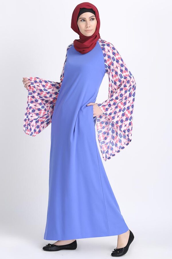 amreen-bell-sleeves-printed-monaco-blue-abaya-dress