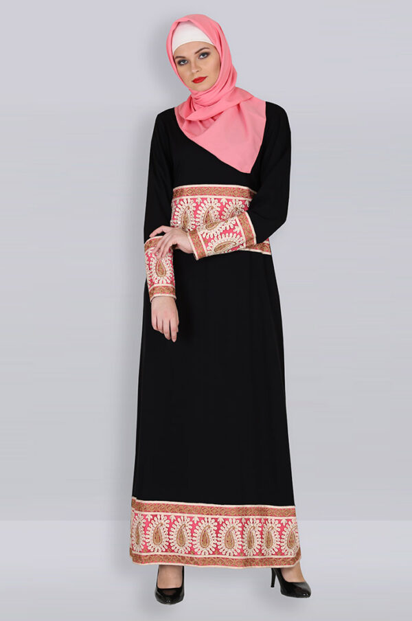 kashidakari-pink-embroidery-eid-abaya-black-dress