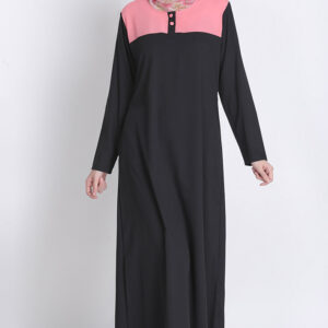 casual-everyday-front-button-black-pink-abaya