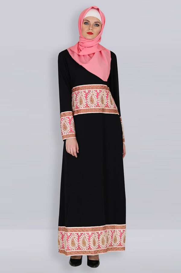 kashidakari-pink-embroidery-eid-abaya-black-dress