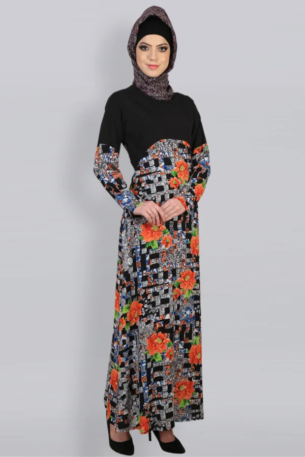 DARK ELEGANCE PUZZLE ABAYA