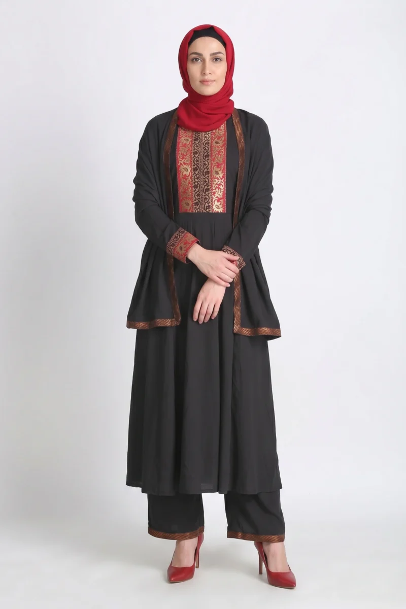 Farzana Brocade Shalwar Kameez Lehenga