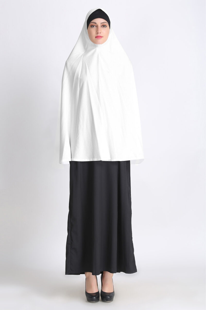 Islamic Wear For Women White Khimar