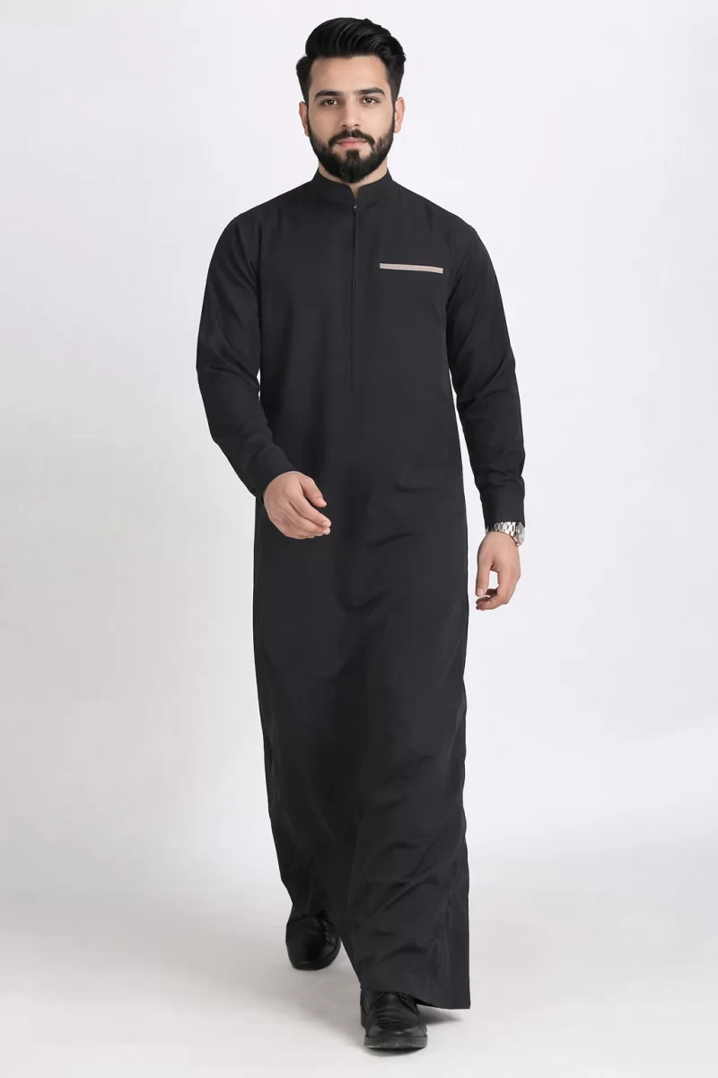 Junaid Ramadan Thobe Black