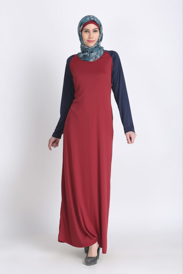 duo-knit-everyday-abaya-maroon-blue.html
