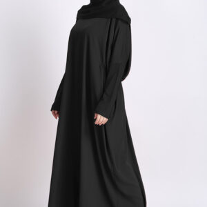 black-bat-wings-kaftan- abaya-dress
