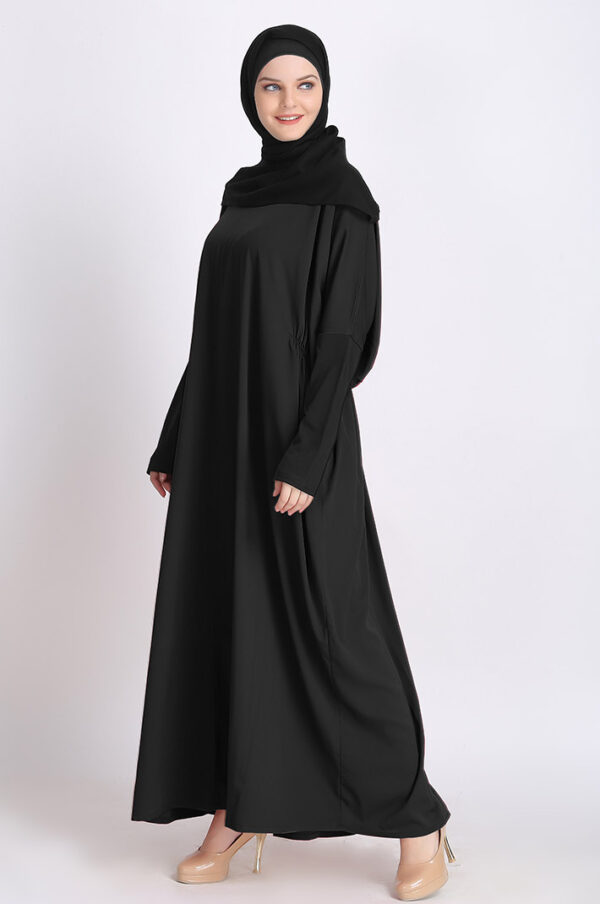 black-bat-wings-kaftan- abaya-dress