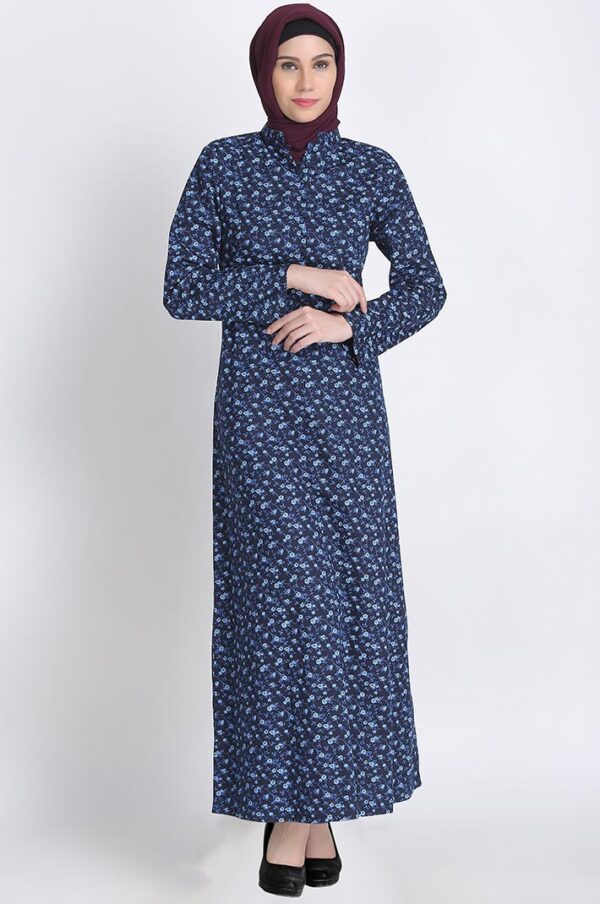 ayesha-blue-cotton-print-abaya