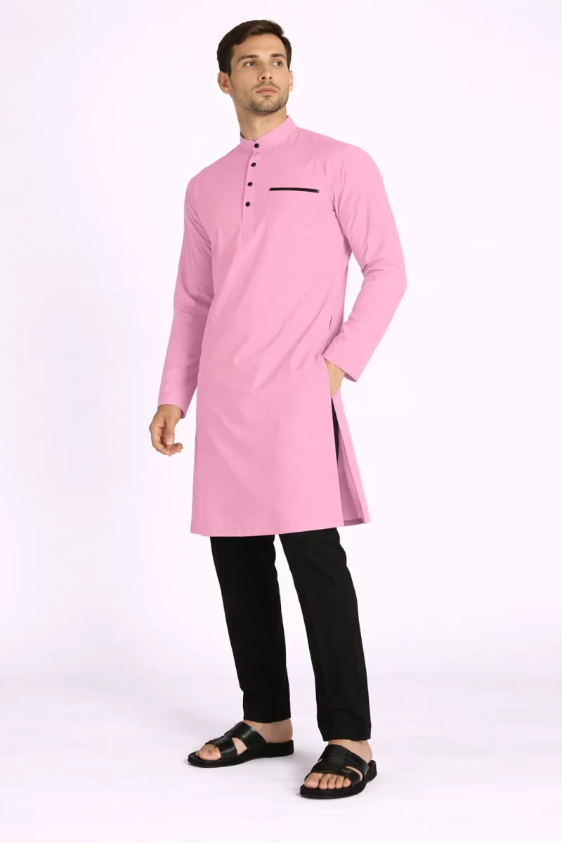 Naseem Mens Ramadan Kurta Pink