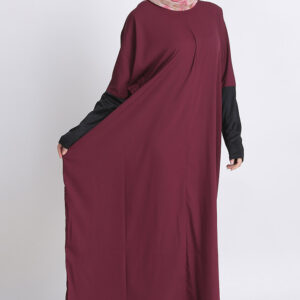 purple-bat-wings-kaftan-abaya-dress
