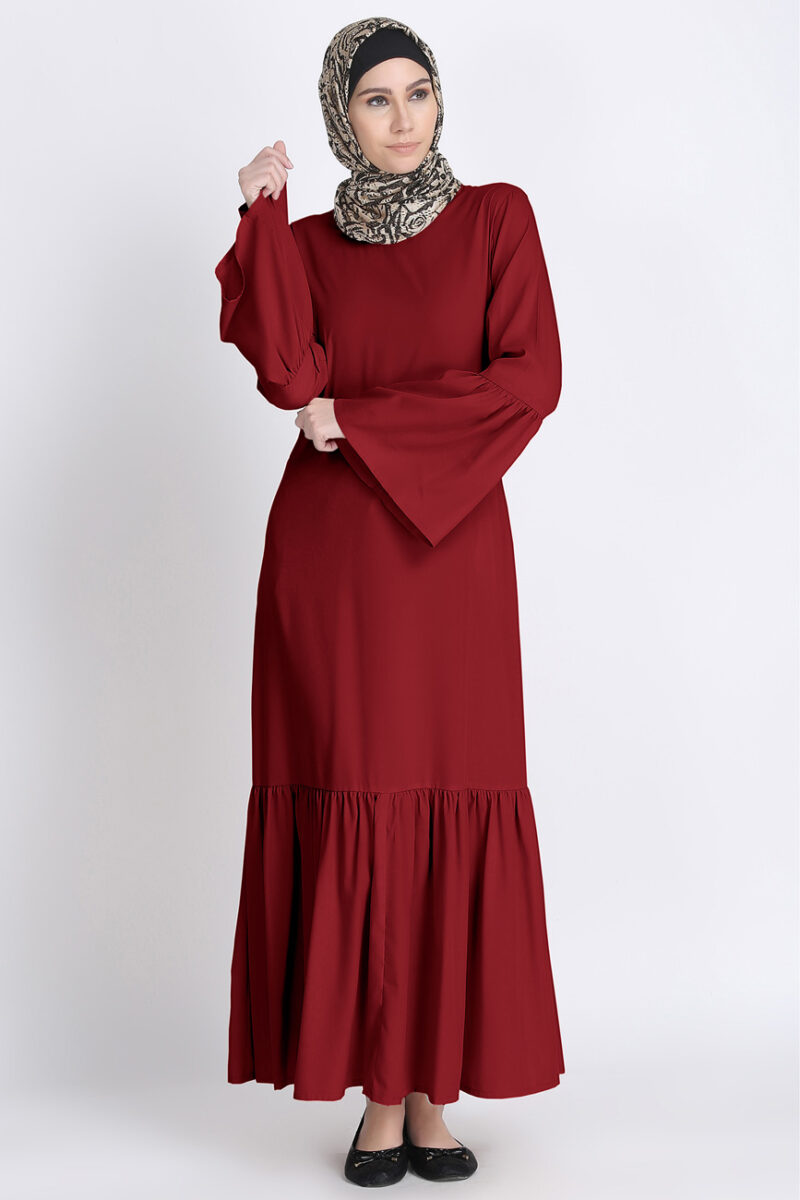 Party-Wear-Designer-Frill-Maroon-Abaya-B.jpg