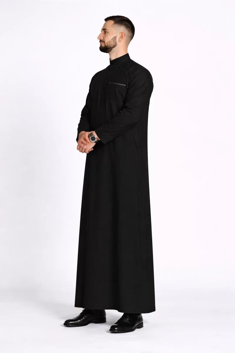 Saudi Arabian Thobes Black