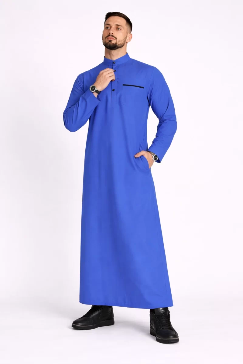 Saudi Arabian Thobes Monaco Blue
