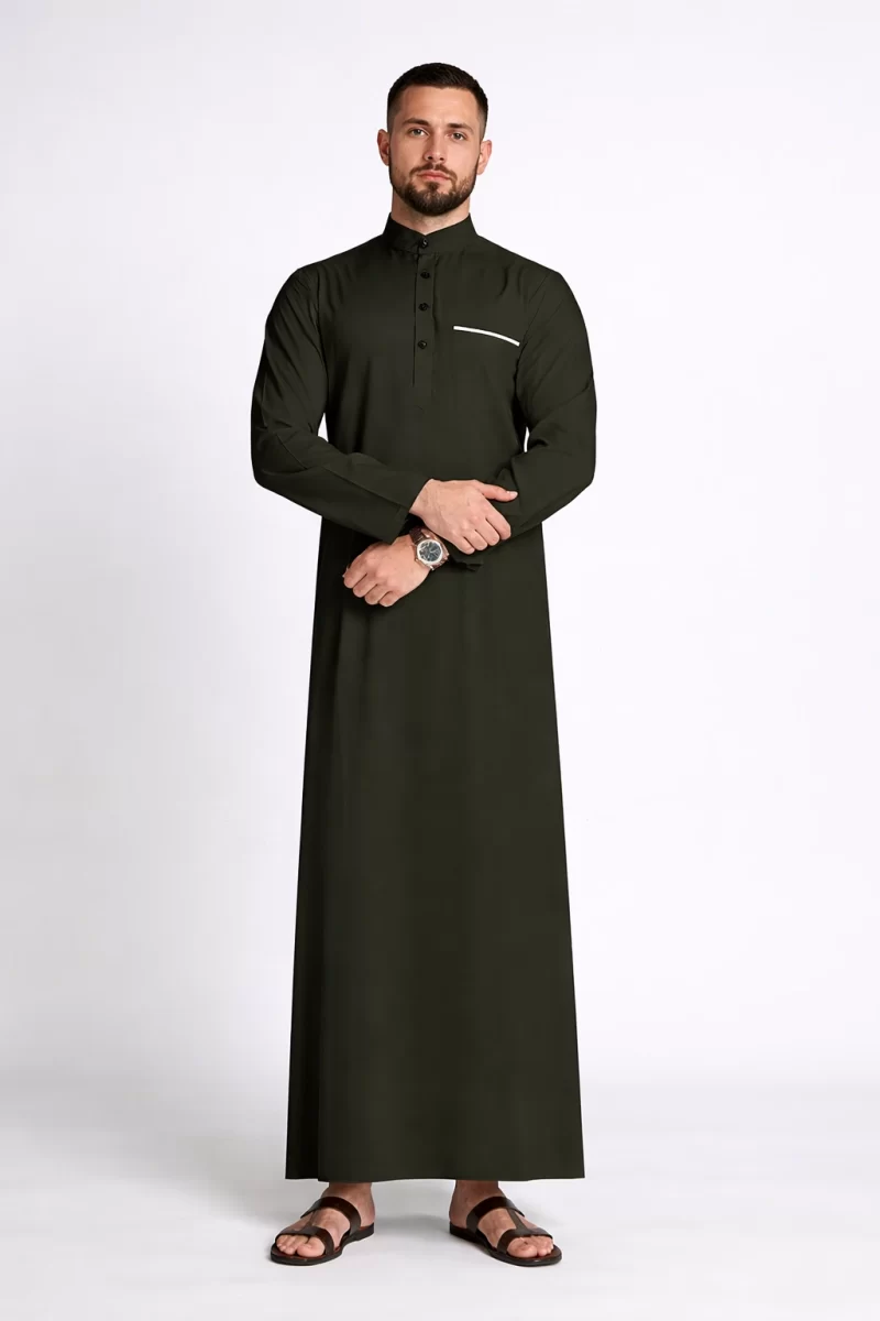 Saudi Arabian Thobes Olive