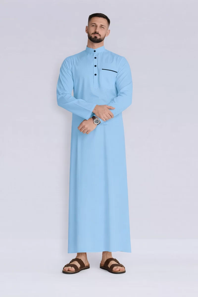 Saudi Arabian Thobes Sky Blue