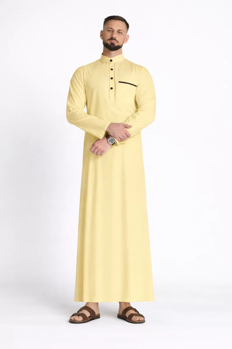 Saudi Arabian Thobes Yellow