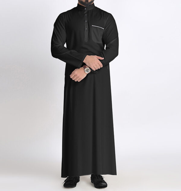 saudi-arabian-designer-black-eid-ramadan-thobe