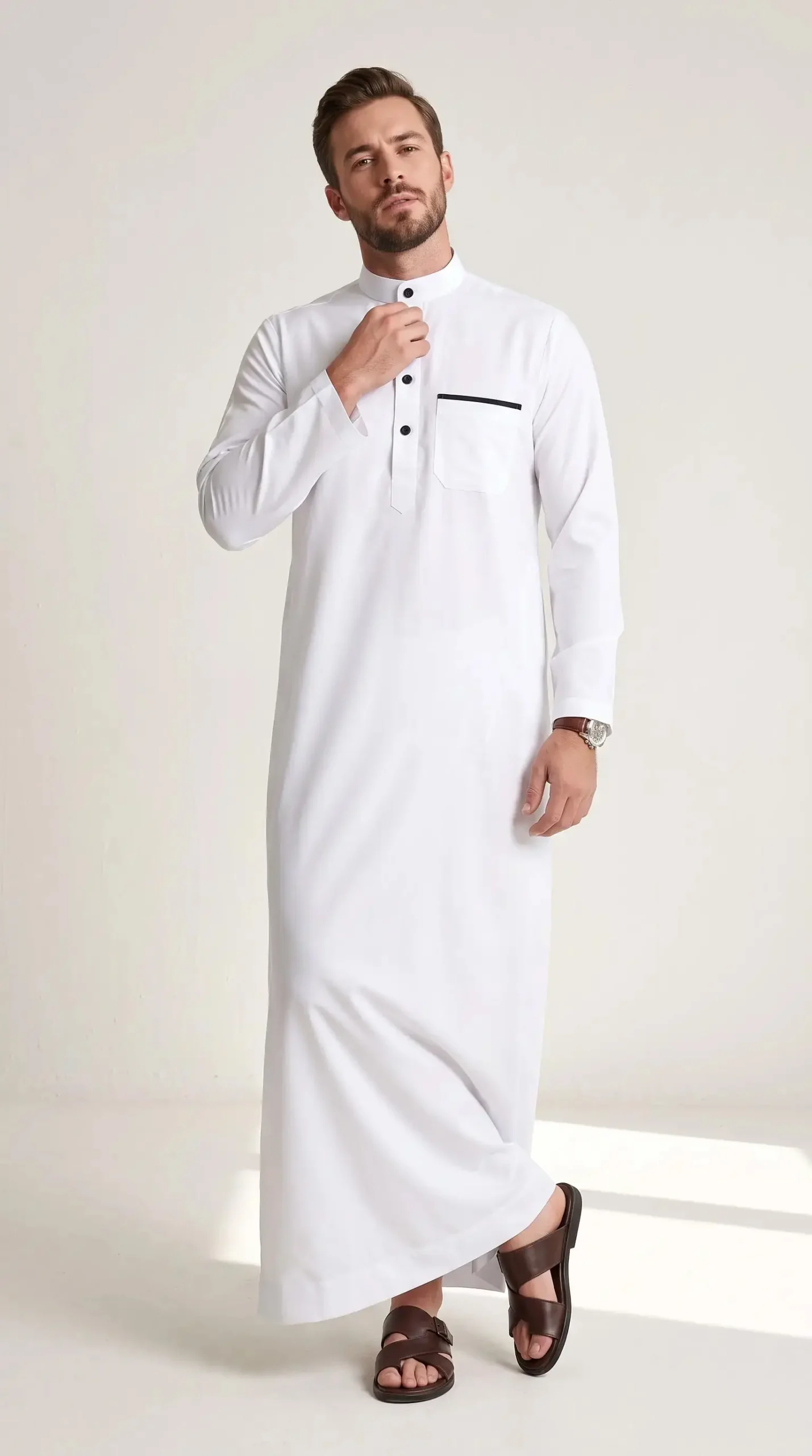 Saudi Arabian Thobes : White