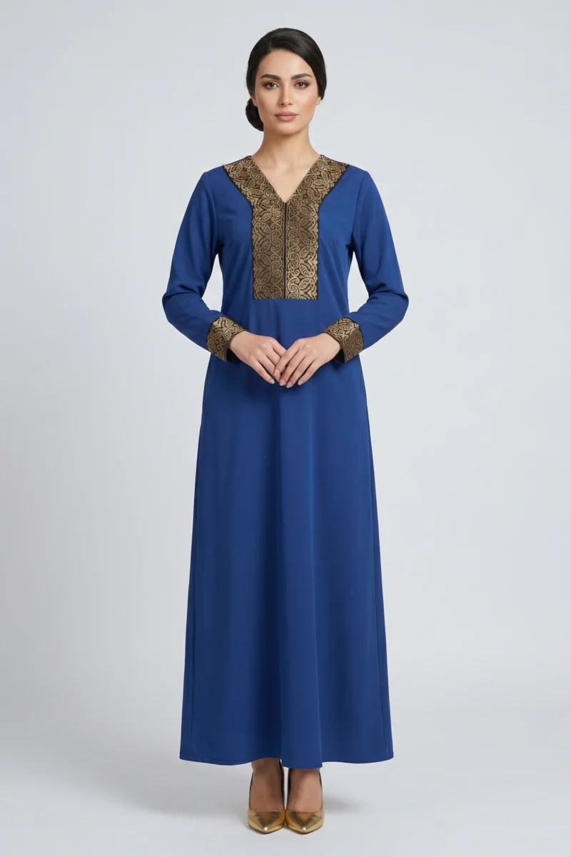Zari Work Ramadan Kashibo Abaya