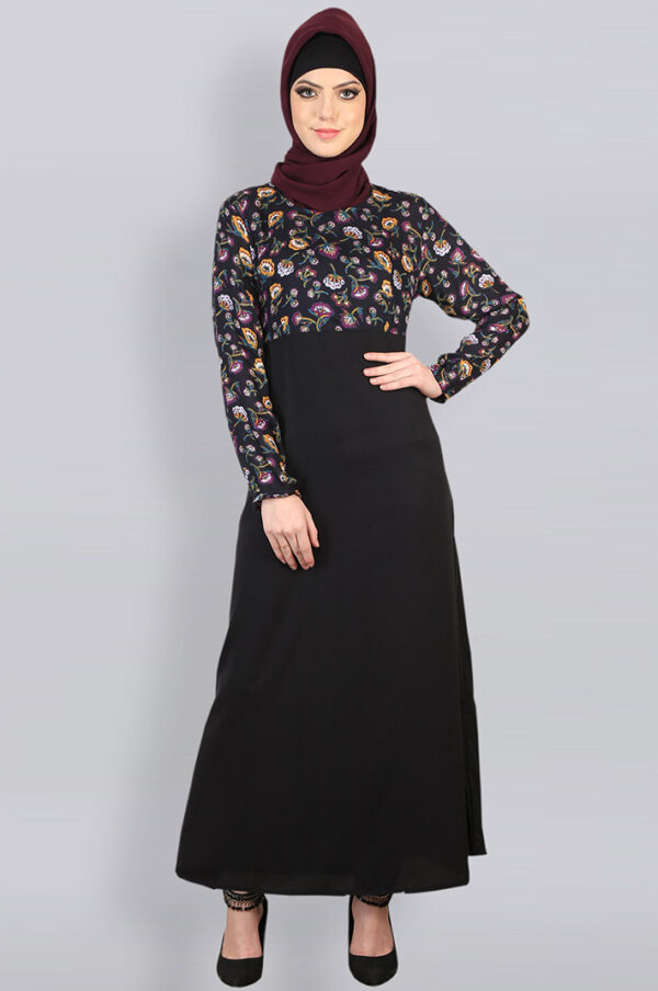black-zipper-jamun-stylish-abaya