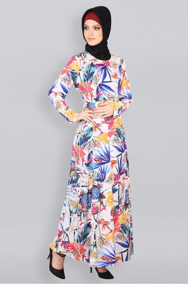 floral-print-crepe-abaya-dress