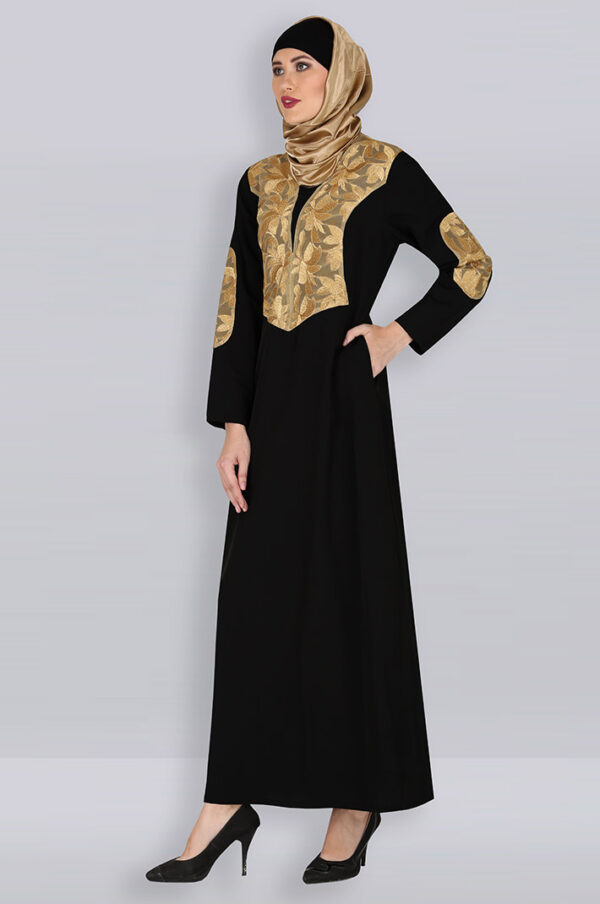 black-zari-work-modest-abaya-dress