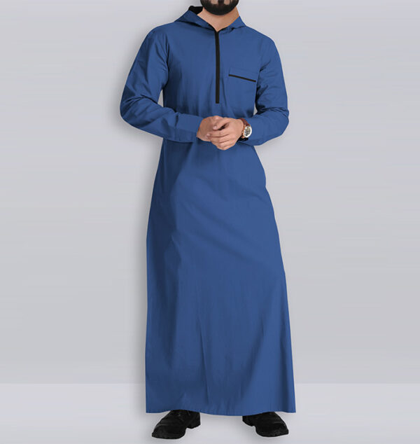 yahyah-blue-cotton-hoody-eid-ramadan-thobe