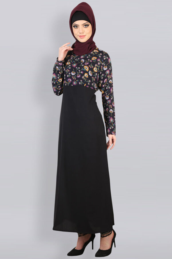 black-zipper-jamun-eid-abaya-dress