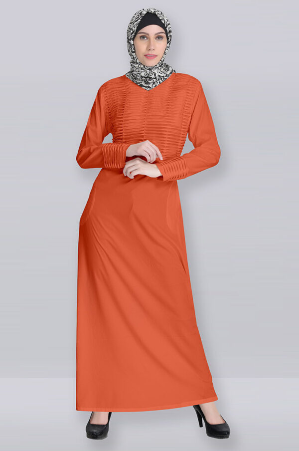 pintucks-pleated-modest-womens-orange-abaya