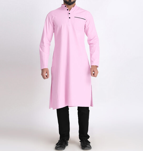 Ibrahim-light-pink-cotton-mens-kurta