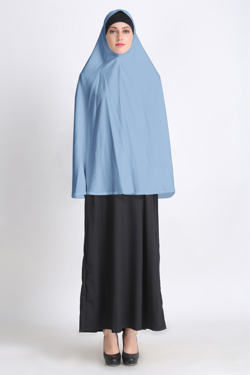 Sky blue Namaz Prayer Khimar
