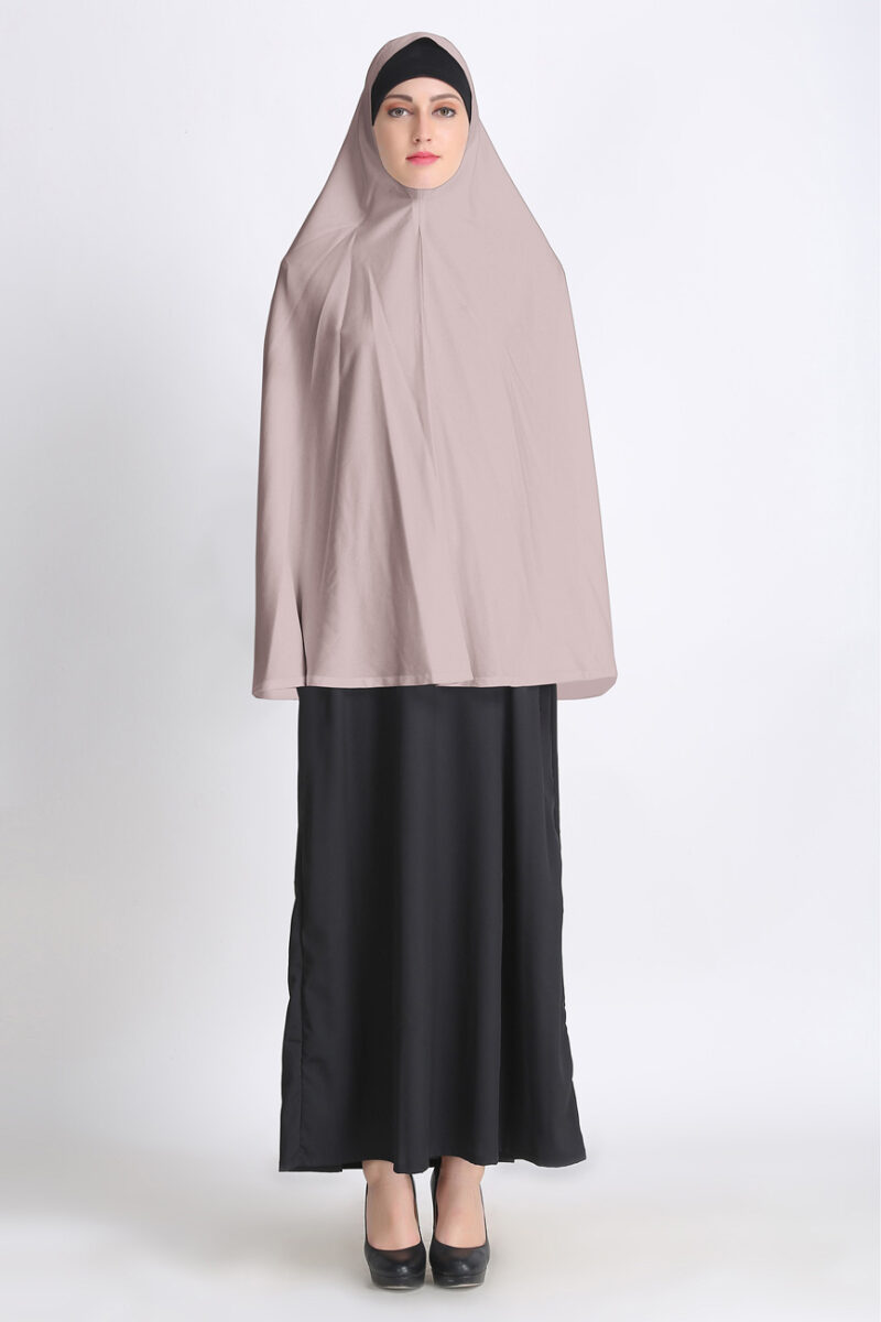Beige Namaz Prayer Khimar