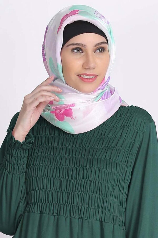 bubble-knit-green-modest-designer-abaya-dress