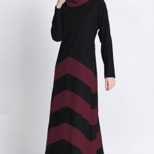 chevron-stripe-color-block-black-current-abaya