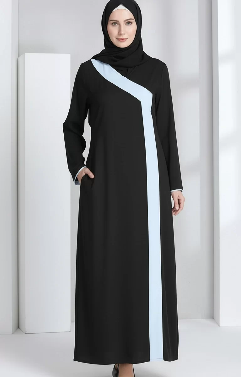 Aara Daily Abaya Black 2