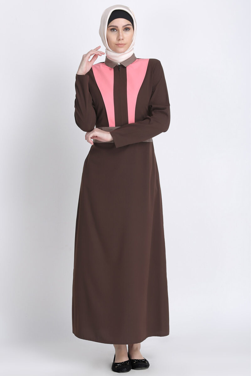 Arabic Party Wear Waist Belt Brown Abaya