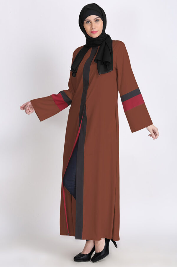 amelia-open-tan-stylish-abaya-dress