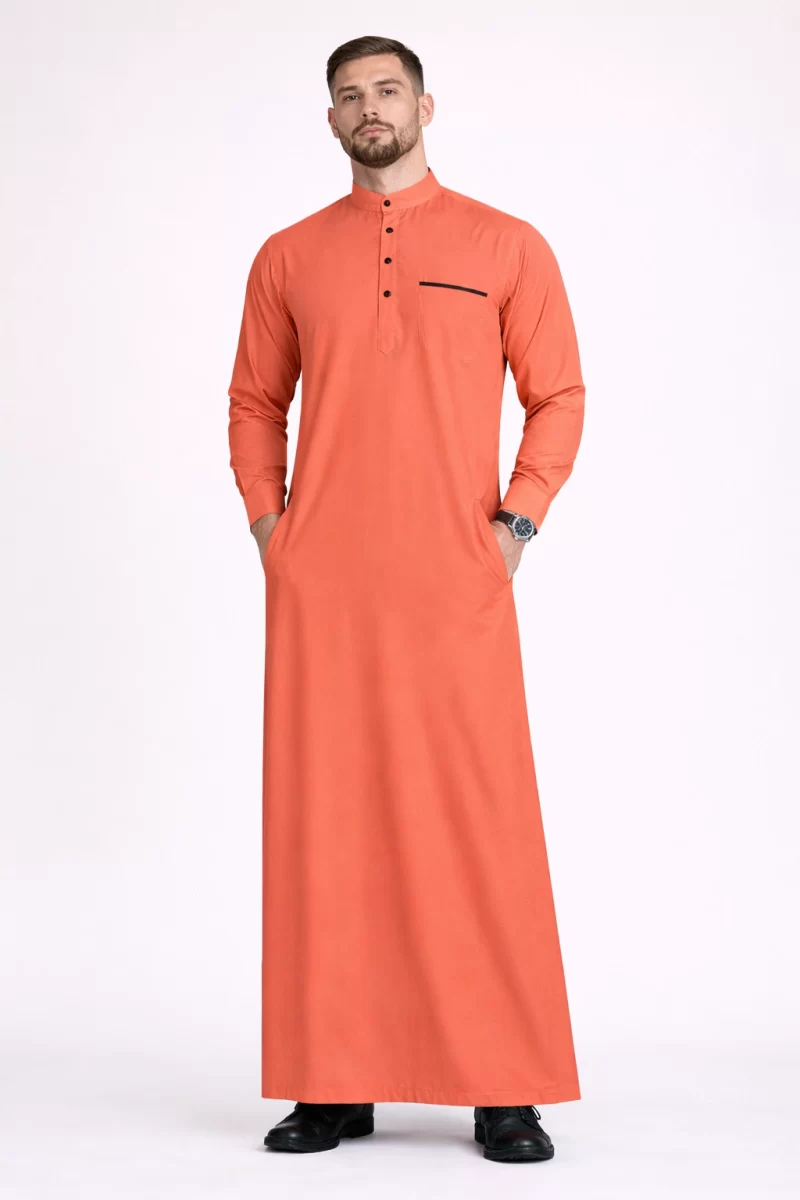 Saudi Arabian Thobes Orange