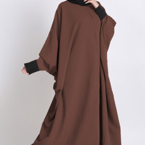 prayer-head-cover-black-brown-kaftan-dress